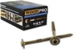 Wood Pro 5/16"x4" Wood Screw
